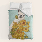 Naughty Llama and The Sunflowers Comforter Gallery Image 6