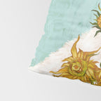 Naughty Llama and The Sunflowers Pillow Sham Gallery Image 4
