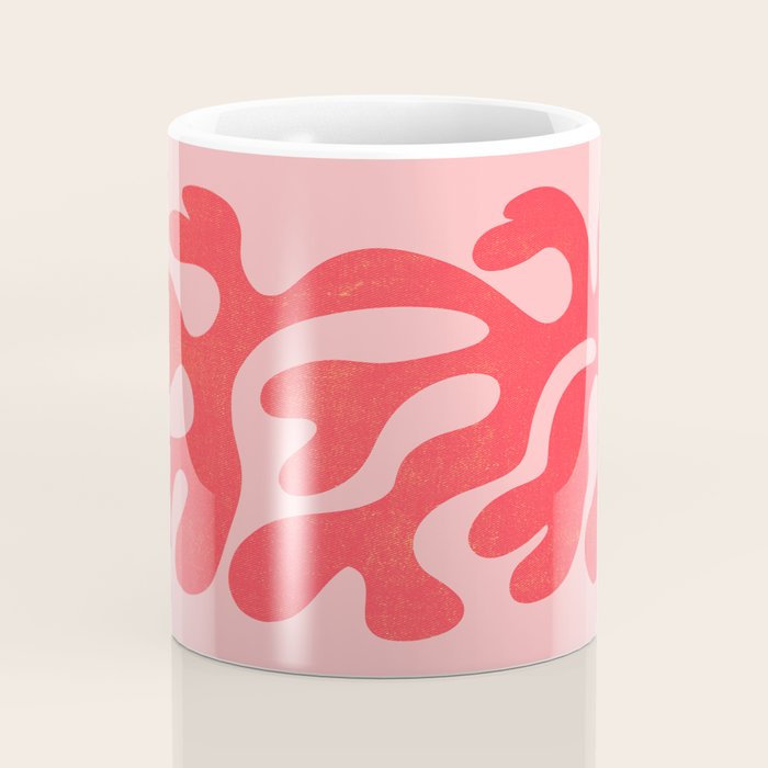 Red Salsa: Matisse Paper Cutouts 07 Coffee Mug Gallery Image 4