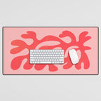 Red Salsa: Matisse Paper Cutouts 07 Desk Mat Gallery Image 1