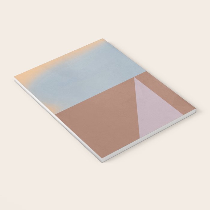 Modern Abstraction  Mocha Mousse Notebook Gallery Image 3