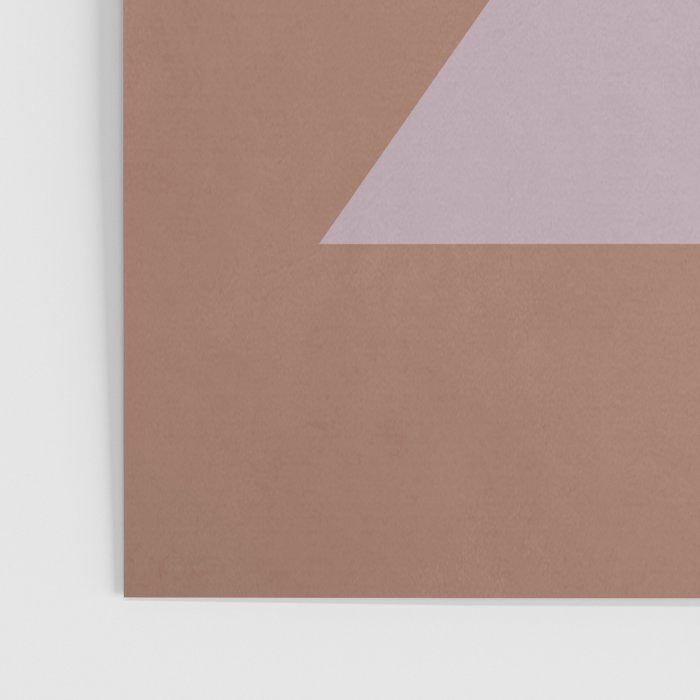Modern Abstraction  Mocha Mousse Poster Gallery Image 3