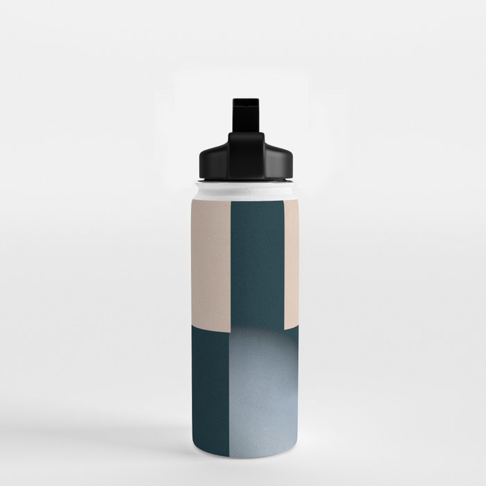 Modern Abstraction  Mocha Mousse Water Bottle Gallery Image 2