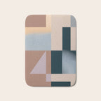 Modern Abstraction  Mocha Mousse Bath Mat Gallery Image 1
