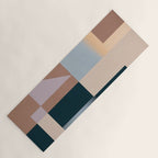 Modern Abstraction  Mocha Mousse Yoga Mat Gallery Image 1