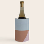 Modern Abstraction  Mocha Mousse Wine Chiller Gallery Image 2