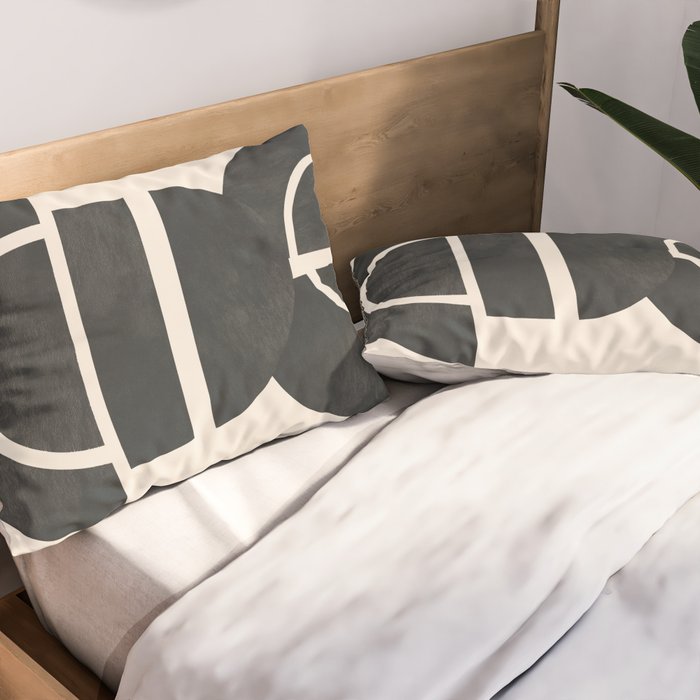 Geometric Rhythm 2 Pillow Sham Gallery Image 2