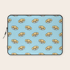 Fun dog pet cartoon pattern Laptop Sleeve Gallery Image 1
