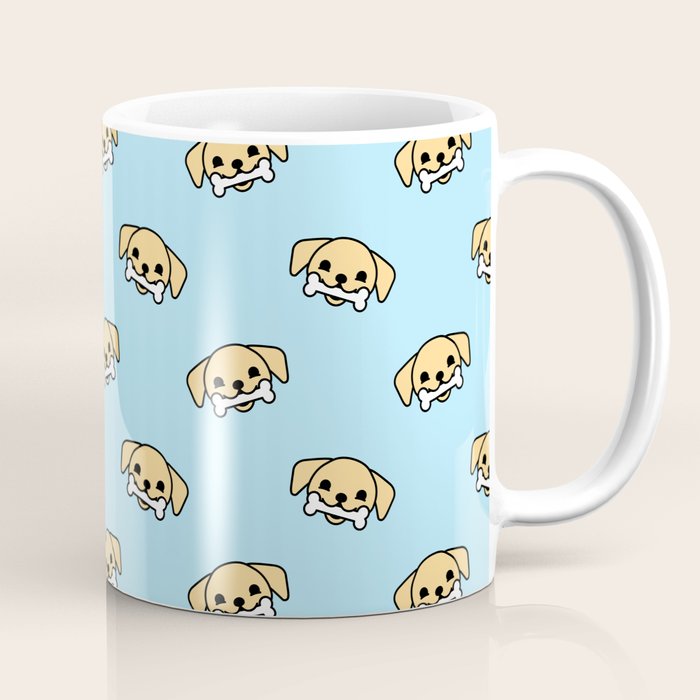 Fun dog pet cartoon pattern Coffee Mug Gallery Image 1