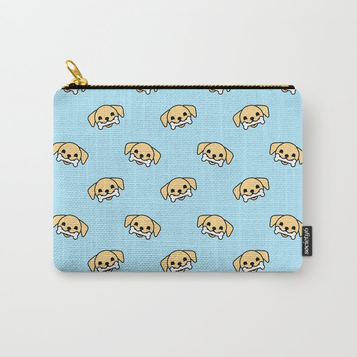 Fun dog pet cartoon pattern Carry All Pouch Gallery Image 1