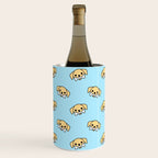 Fun dog pet cartoon pattern Wine Chiller Gallery Image 1