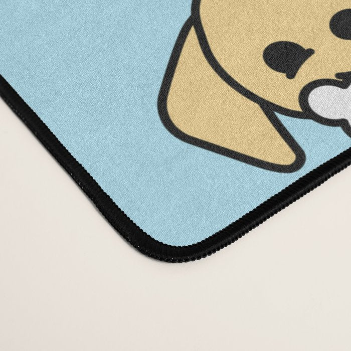 Fun dog pet cartoon pattern Desk Mat Gallery Image 4