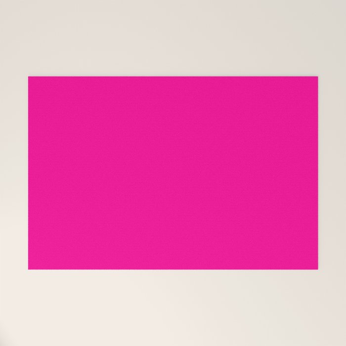 Fluorescent Pink Welcome Mat Gallery Image 1