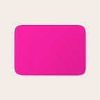 Fluorescent Pink Bath Mat Gallery Image 1