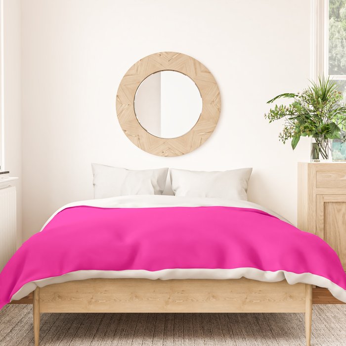 Fluorescent Pink Duvet Cover Gallery Image 3