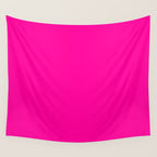 Fluorescent Pink Wall Tapestry Gallery Image 4