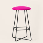 Fluorescent Pink Stool Gallery Image 1