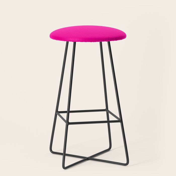 Fluorescent Pink Stool Gallery Image 1