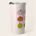 Rainbow Pumpkins Travel Mug Gallery Image 3