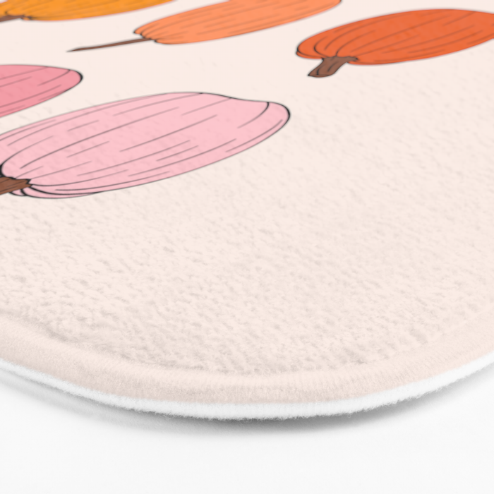 Rainbow Pumpkins Bath Mat Gallery Image 3