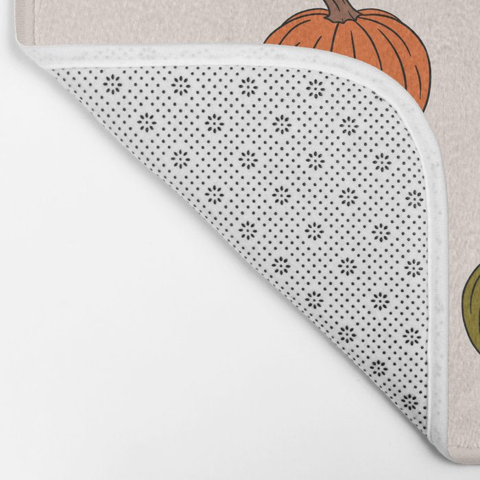 Rainbow Pumpkins Bath Mat Gallery Image 2