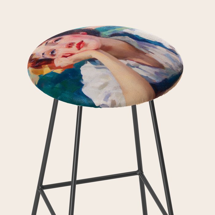 Daydream in Autumn Fields Stool Gallery Image 2