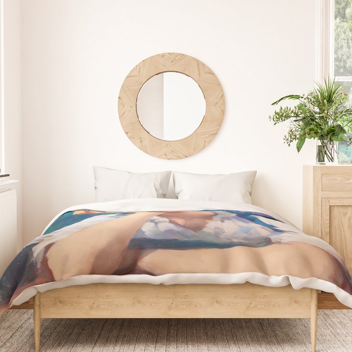 Daydream in Autumn Fields Duvet Cover Gallery Image 3