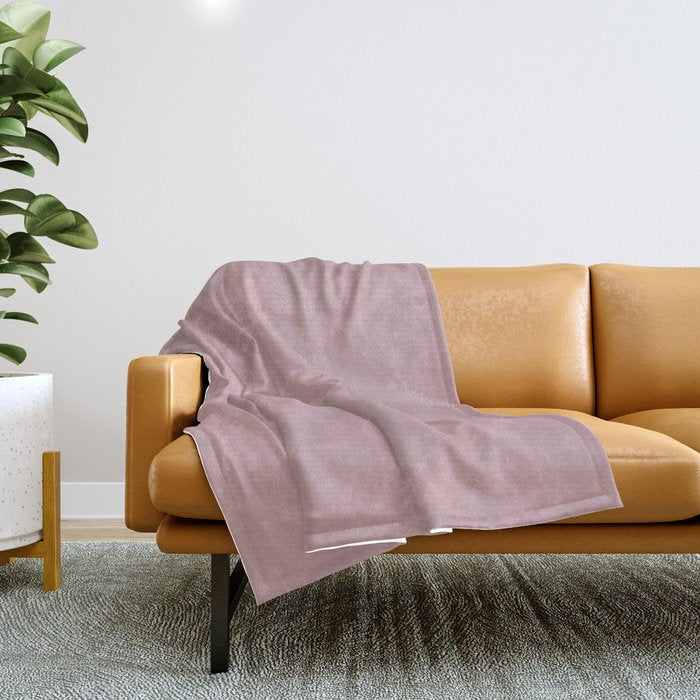 Blush Throw Blanket Gallery Image 1