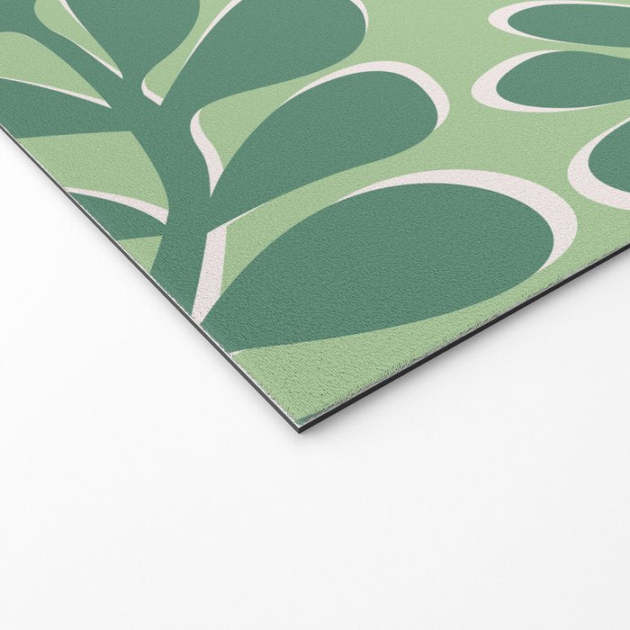 Playful Spring Forest - Green Welcome Mat Gallery Image 2