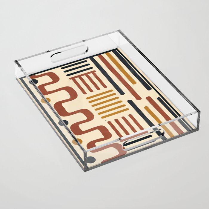 Wild Lines 01 Acrylic Tray Gallery Image 1