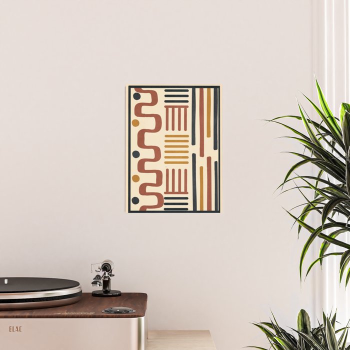 Wild Lines 01 Poster Gallery Image 2