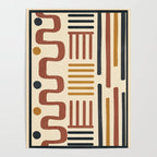 Wild Lines 01 Poster Gallery Image 4