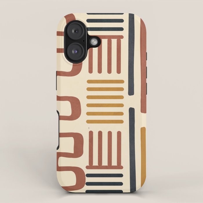 Wild Lines 01 iPhone Case Gallery Image 1