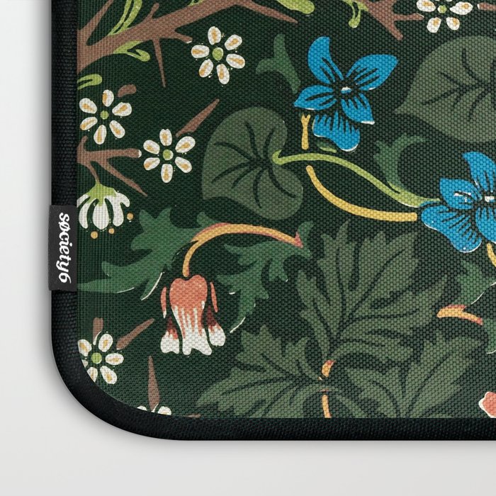 Blackthorn by William Morris, 1892 Laptop Sleeve Gallery Image 3