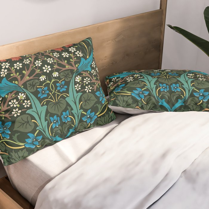 Blackthorn by William Morris, 1892 Pillow Sham Gallery Image 2