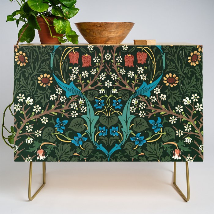 Blackthorn by William Morris, 1892 Credenza Gallery Image 1