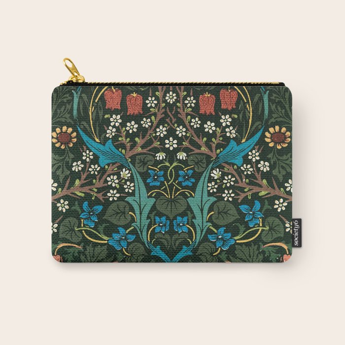 Blackthorn by William Morris, 1892 Carry All Pouch Gallery Image 1