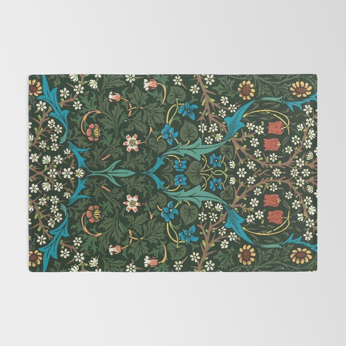 Blackthorn by William Morris, 1892 Rug Gallery Image 2