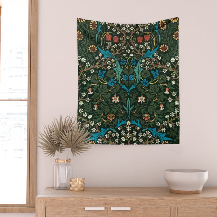 Blackthorn by William Morris, 1892 Wall Tapestry Gallery Image 2