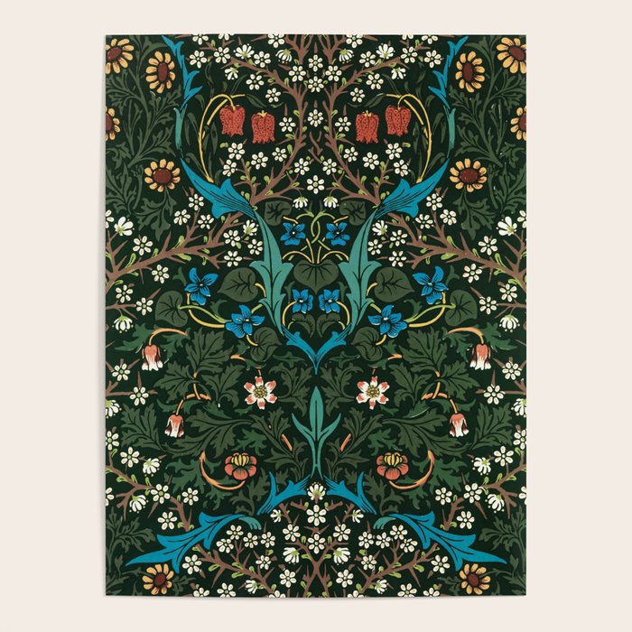 Blackthorn by William Morris, 1892 Poster Gallery Image 4
