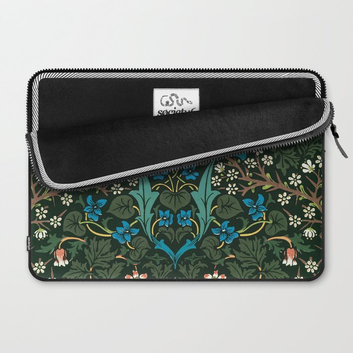 Blackthorn by William Morris, 1892 Laptop Sleeve Gallery Image 2