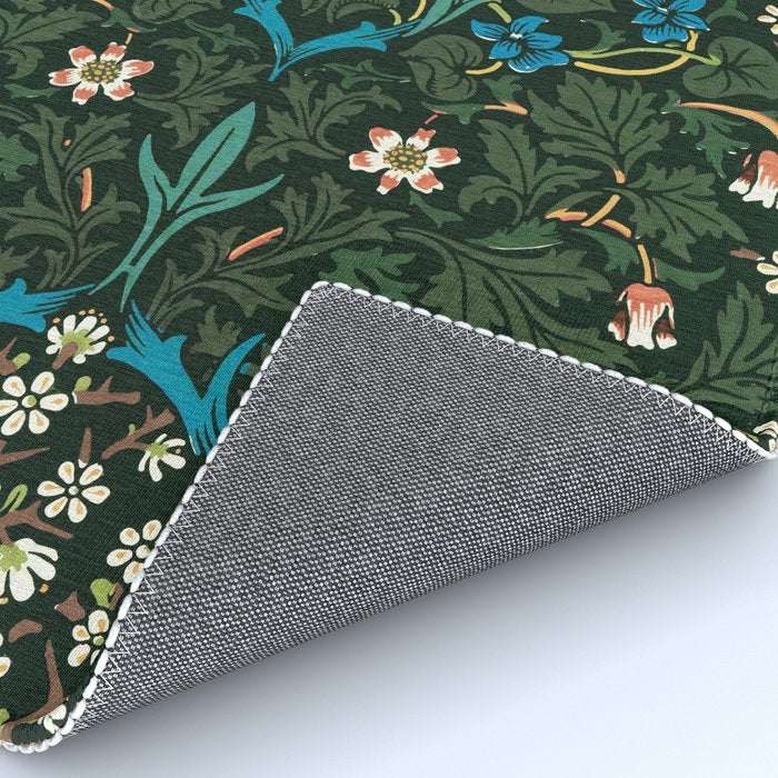 Blackthorn by William Morris, 1892 Rug Gallery Image 4