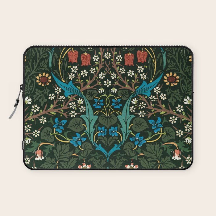 Blackthorn by William Morris, 1892 Laptop Sleeve Gallery Image 1
