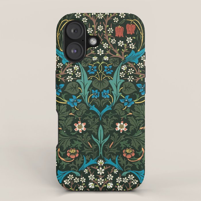 Blackthorn by William Morris, 1892 iPhone Case Gallery Image 1