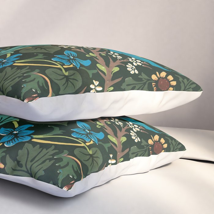 Blackthorn by William Morris, 1892 Pillow Sham Gallery Image 3