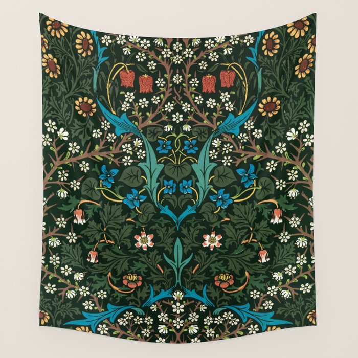 Blackthorn by William Morris, 1892 Wall Tapestry Gallery Image 4