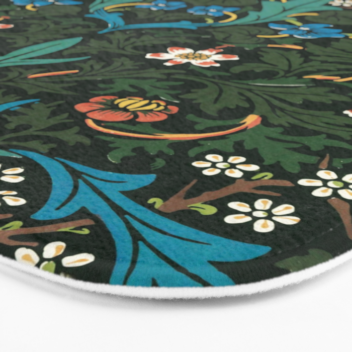 Blackthorn by William Morris, 1892 Bath Mat Gallery Image 3