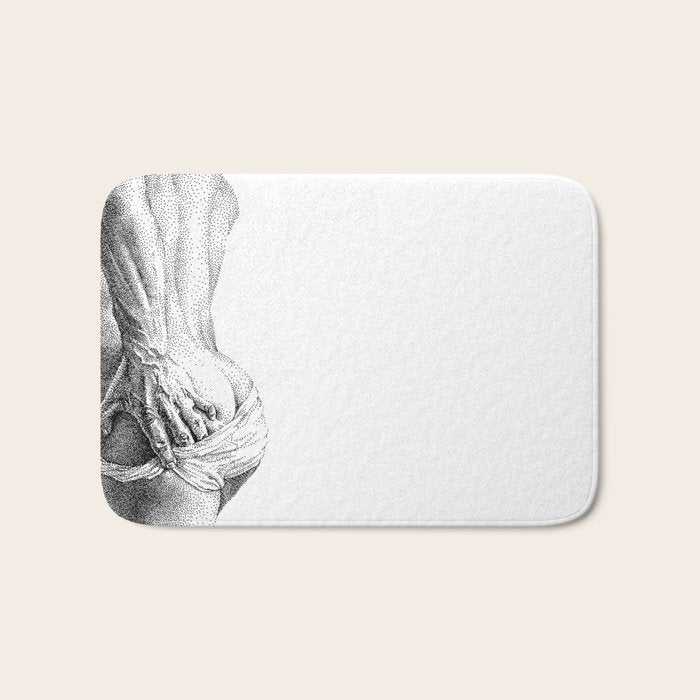 Gonza - NOODDOOD Bath Mat Gallery Image 1