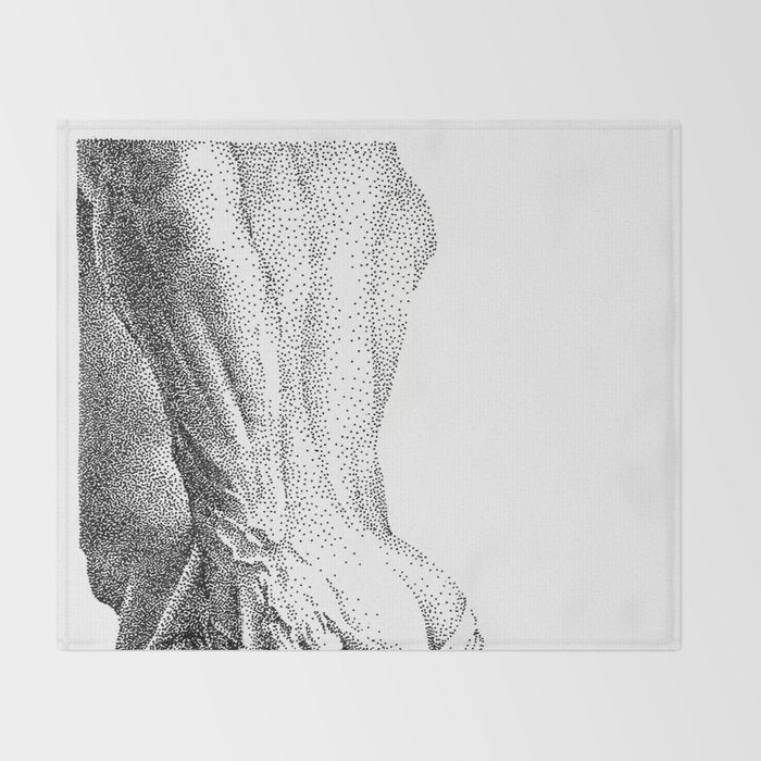 Gonza - NOODDOOD Throw Blanket Gallery Image 2