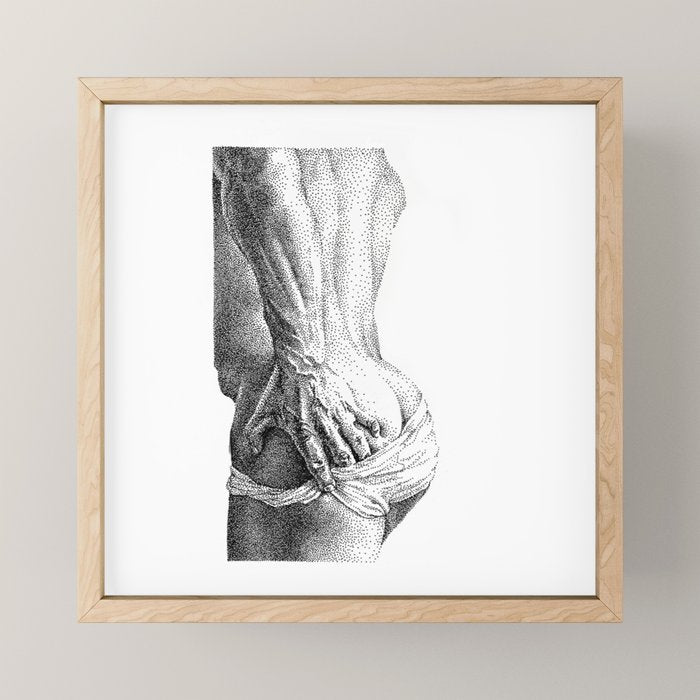 Gonza - NOODDOOD Mini Art Print Gallery Image 1